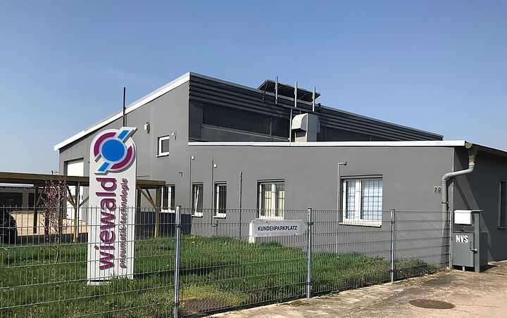 Firmengebäude der Wiewald GmbH in Leipzig