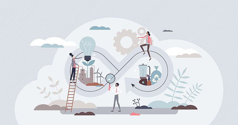 Unternehmensexkursion zum Circular Digital Economy Lab