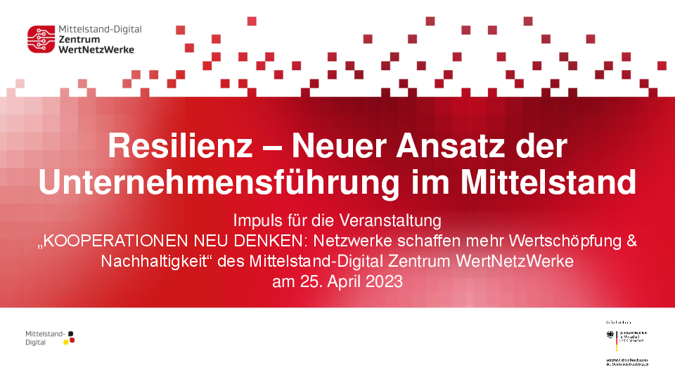 Resilienz Neuer Ansatz der Unternehmensfuehrung im Mittelstand Philipp Herrmann