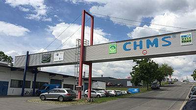 Außenansicht des Gebäudes vom Coburger Handtuch+Matten-Service CHMS