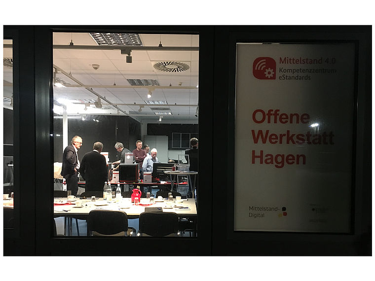 Offene Werkstatt Hagen Werkstattsgespräch in der Offenen Werkstatt Hagen