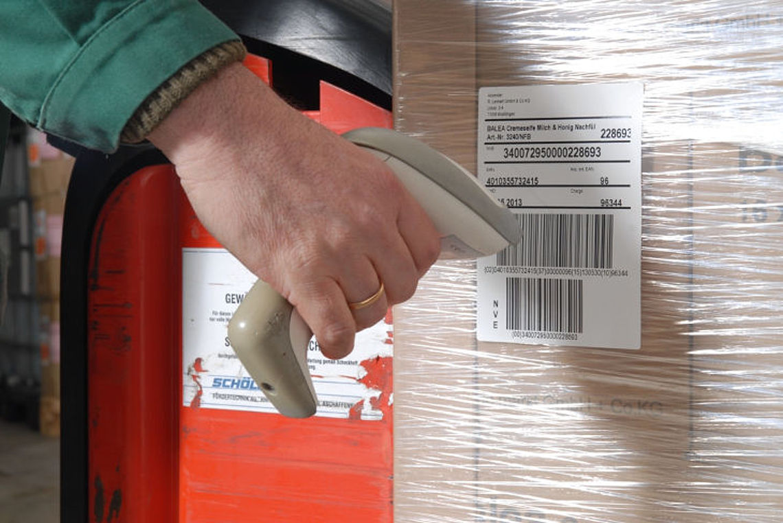 GS1-128 Barcode: Zentrales Element auf dem GS1 Transportetikett GS1-128 Barcode: Zentrales Element auf dem GS1 Transportetikett