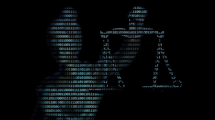 Justitia auf digitalen Hintergrund