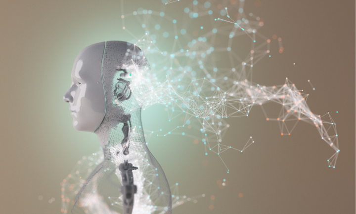 Roboter und Netzwerk