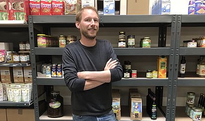 Geschäftsführer Christoph Wiesbrock von bioaufovrrat