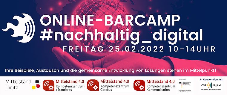 Barcamp nachhaltig_digital 2022 Das Barcamp Nachhaltigkeit & Digitalisierung