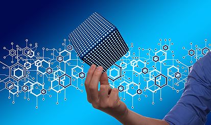 Symbolbild für einen Block einer Blockchain | © Gerd Altmann / pixabay.com