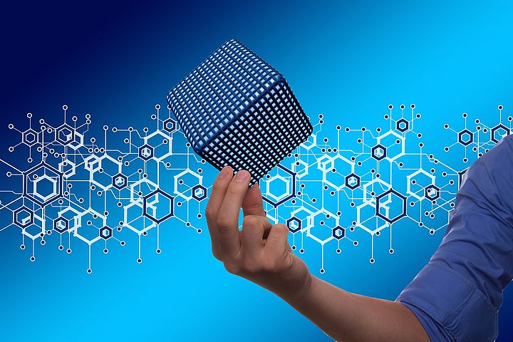 Symbolbild für einen Block einer Blockchain | © Gerd Altmann / pixabay.com