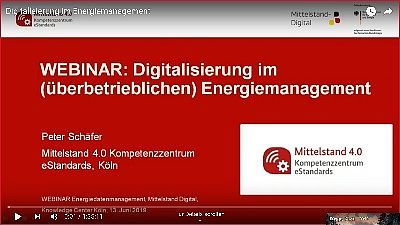 Digitalisierung Energiemanagement 