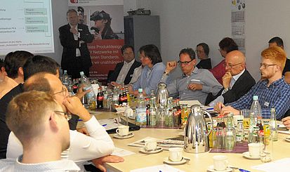 Arbeiten in der Fokusgruppe der Offenen Werkstatt Hagen