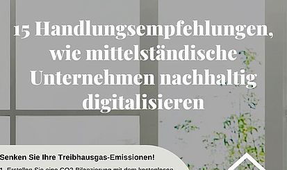 15 Handlungsempfehlungen wie mittelstaendische Unternehmen nachhaltig digitalisieren