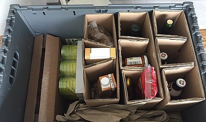 Mehrere Muster werden bei bioaufvorrat.de getestet