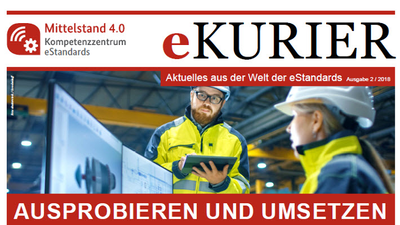 Aktuelles aus der Welt der eStandards im eKURIER 02/2018