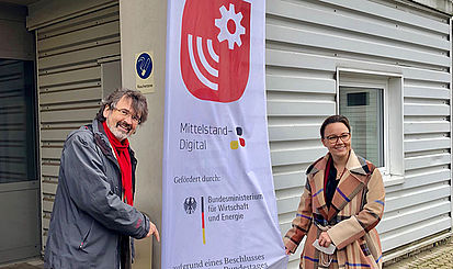 Michelle Müntefering zu Besuch in der Offenen Werkstatt Hagen