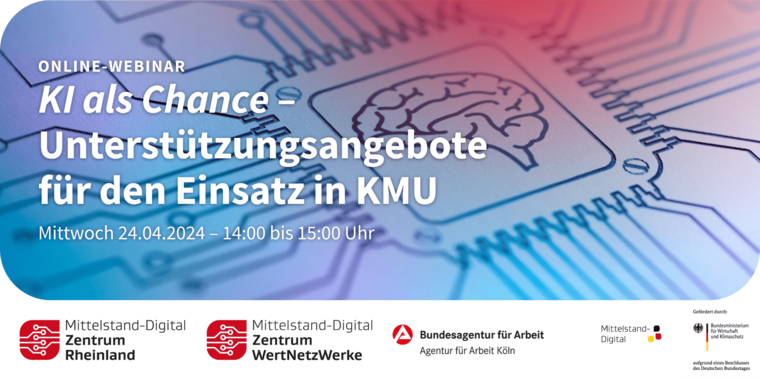 KI als Chance – Unterstützungsangebote für den Einsatz in KMU