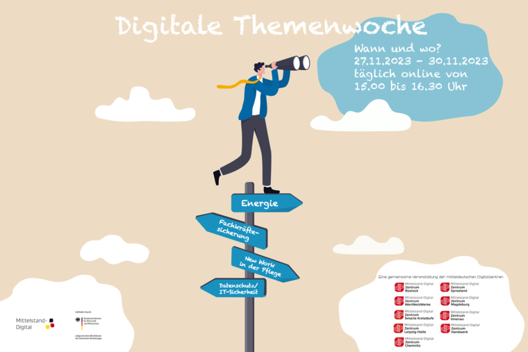 Digitale Themenwoche – Gestalten Sie mit uns Ihre digitale Zukunft