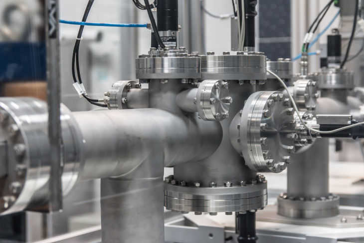 Alles im Blick mit Datenrobotern Eine industrielle Gasleitung