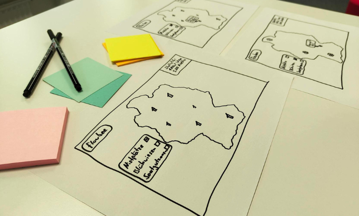 Prototypen aus Papier