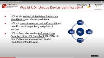 Seien Sie bereit für UDI