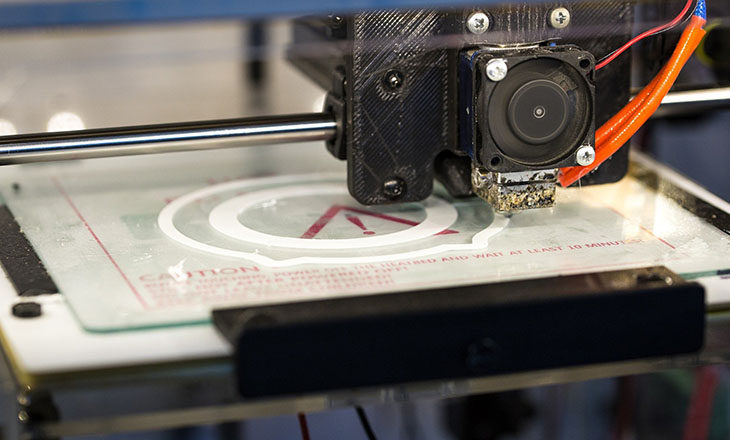 3D-Drucker in Aktion 3D-Drucker in Aktion
