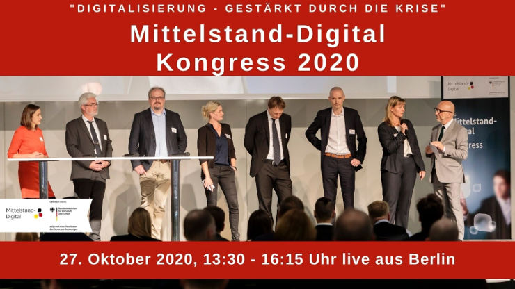 Mittelstand-Digital Kongress 2020 Flyer