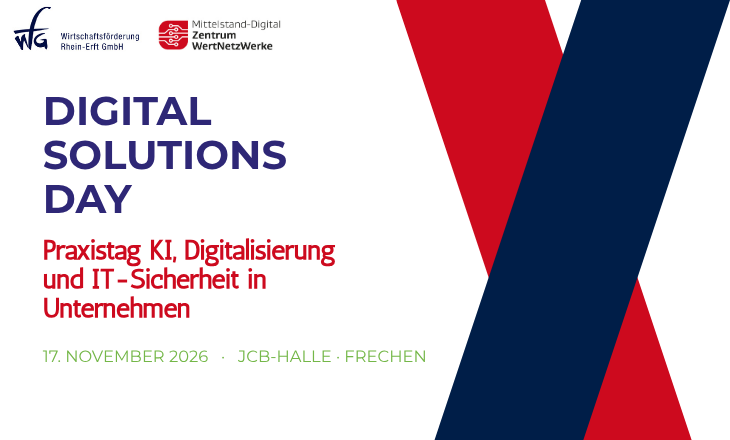 Digital Solutions Day - Praxistag KI, Digitalisierung und IT-Sicherheit in Unternehmen